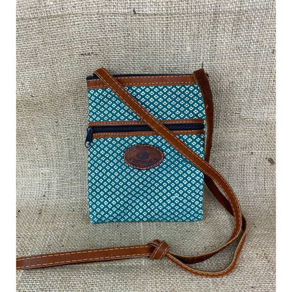 Guatemala Small Woven Cotton Crossbody Bag - Picture 1 of 9